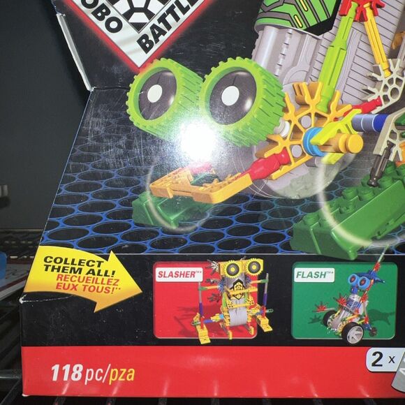 K’nex Collect & Build Stomper Motorized Robo Battlers 12165/ 71188 New - Picture 3 of 8